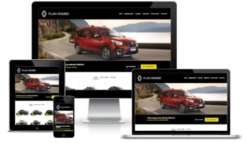 Diseño de Página Web de Autos