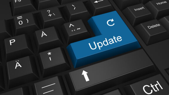 Sitio web WordPress actualizado