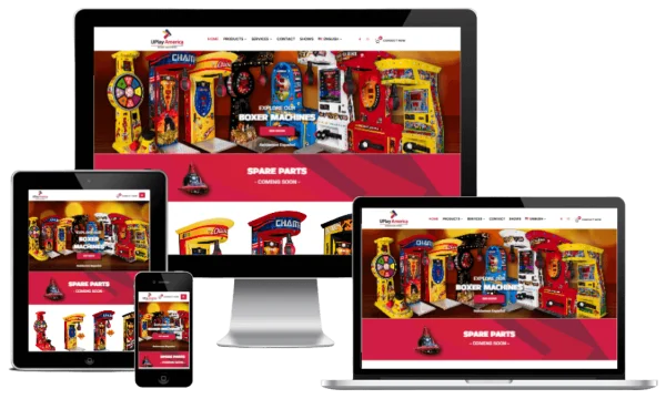 Páginas de Uplay realizada por programador de sitios web