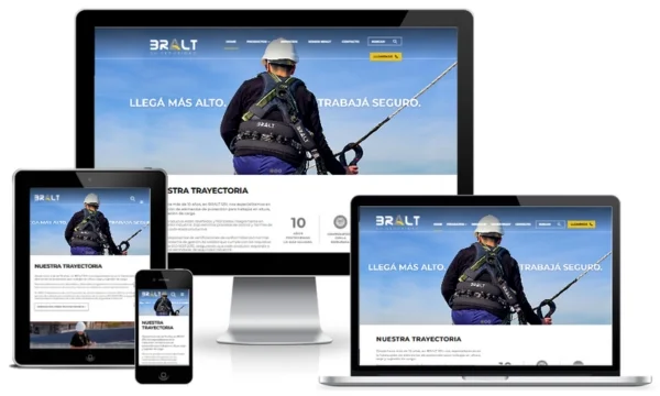 Diseño web plan premium para empresa de seguridad