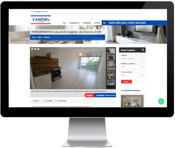 Ficha de propiedad de alta conversión