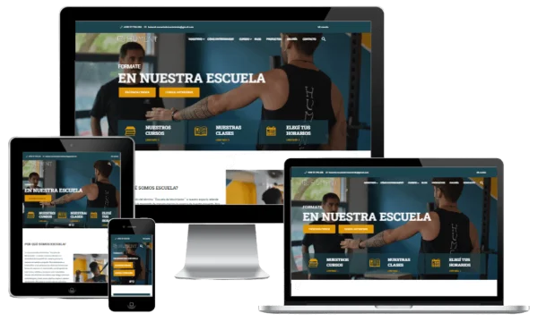Desarrollo web con campus virtual para Uruguay