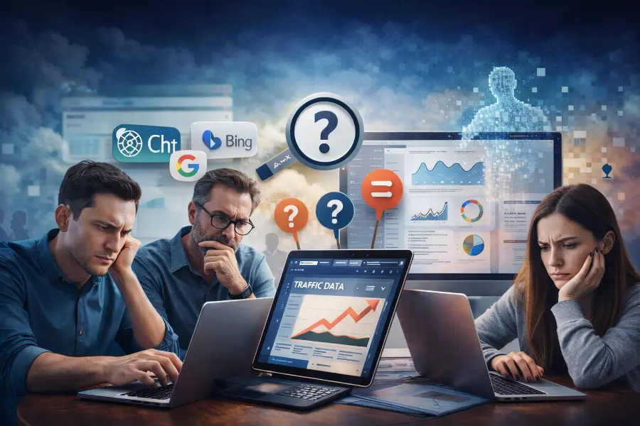 Medir tráfico desde IA