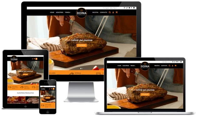 Rediseño de ecommerce WordPress para Doina