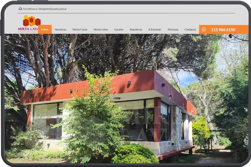 Desarrollo web inmobiliario autoadministrable para Mirta Lavalle