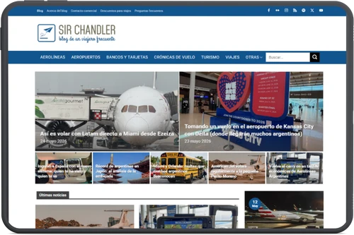 Blog WordPress de viajes Sir Chandler