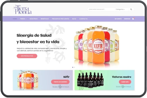 Tienda online WordPress para Tierra Florida