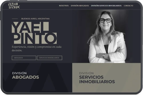 Sitio WordPress profesional para Yael Pinto